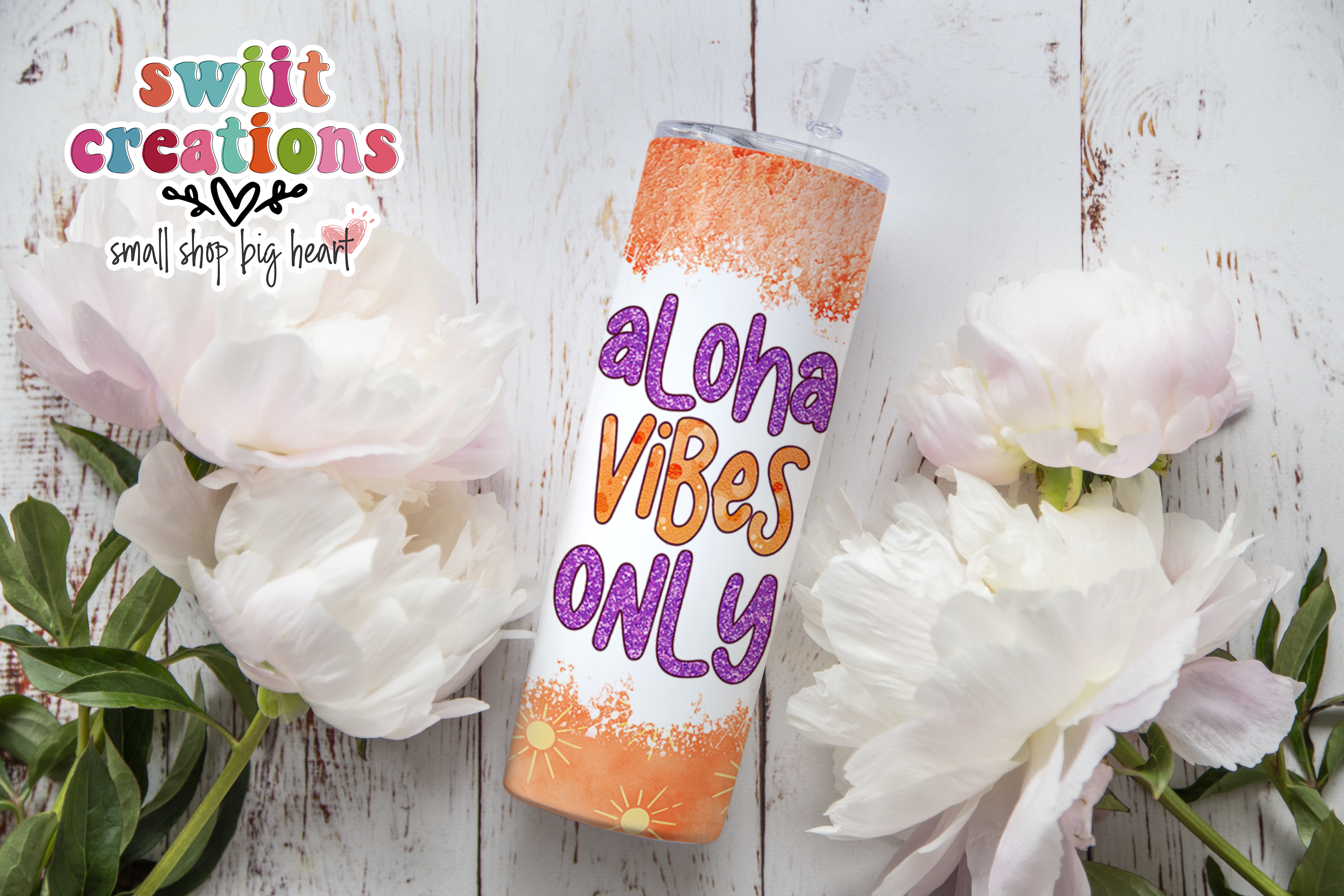 Aloha Vibes Only Tumbler (T352)