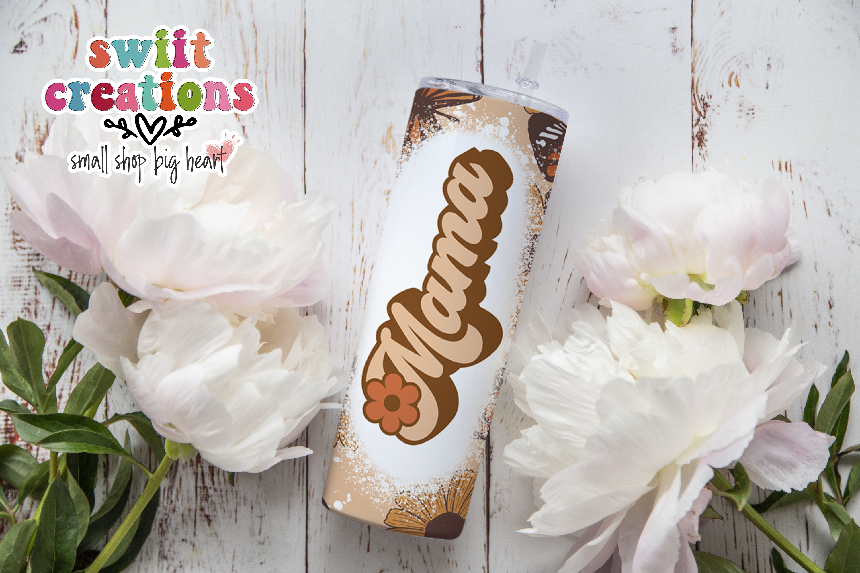 Butterfly Mom Retro Tumbler (T320)