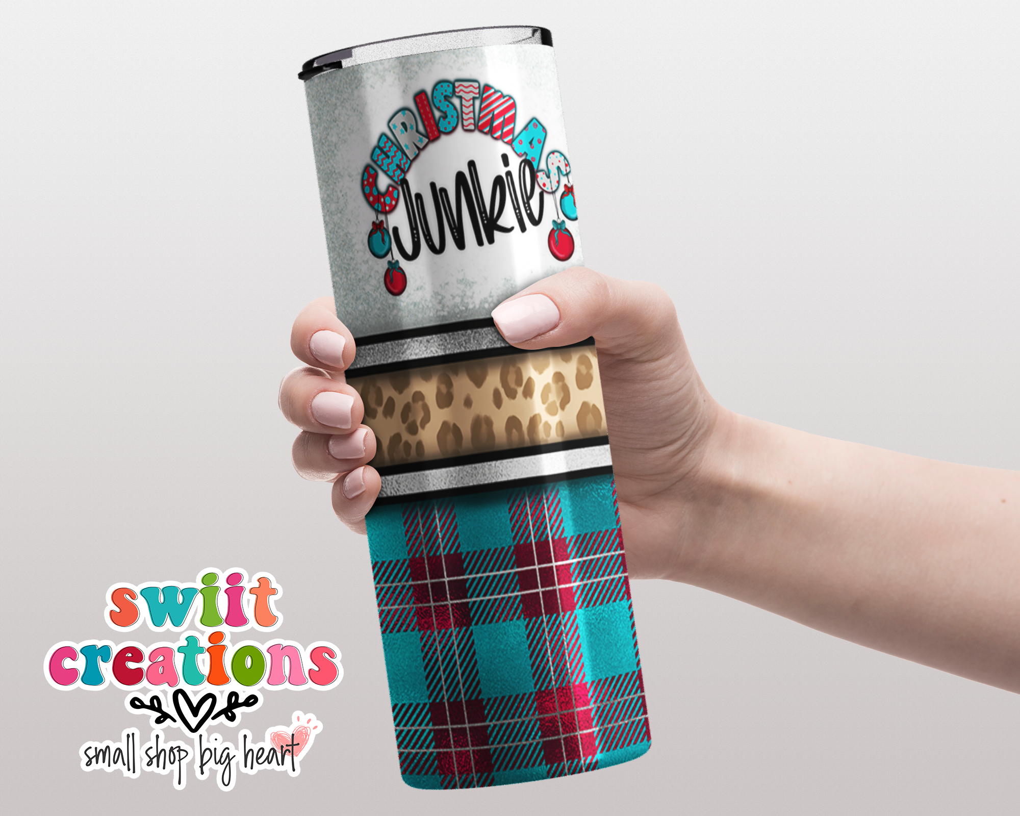 Christmas Junkie Tumbler (T309)