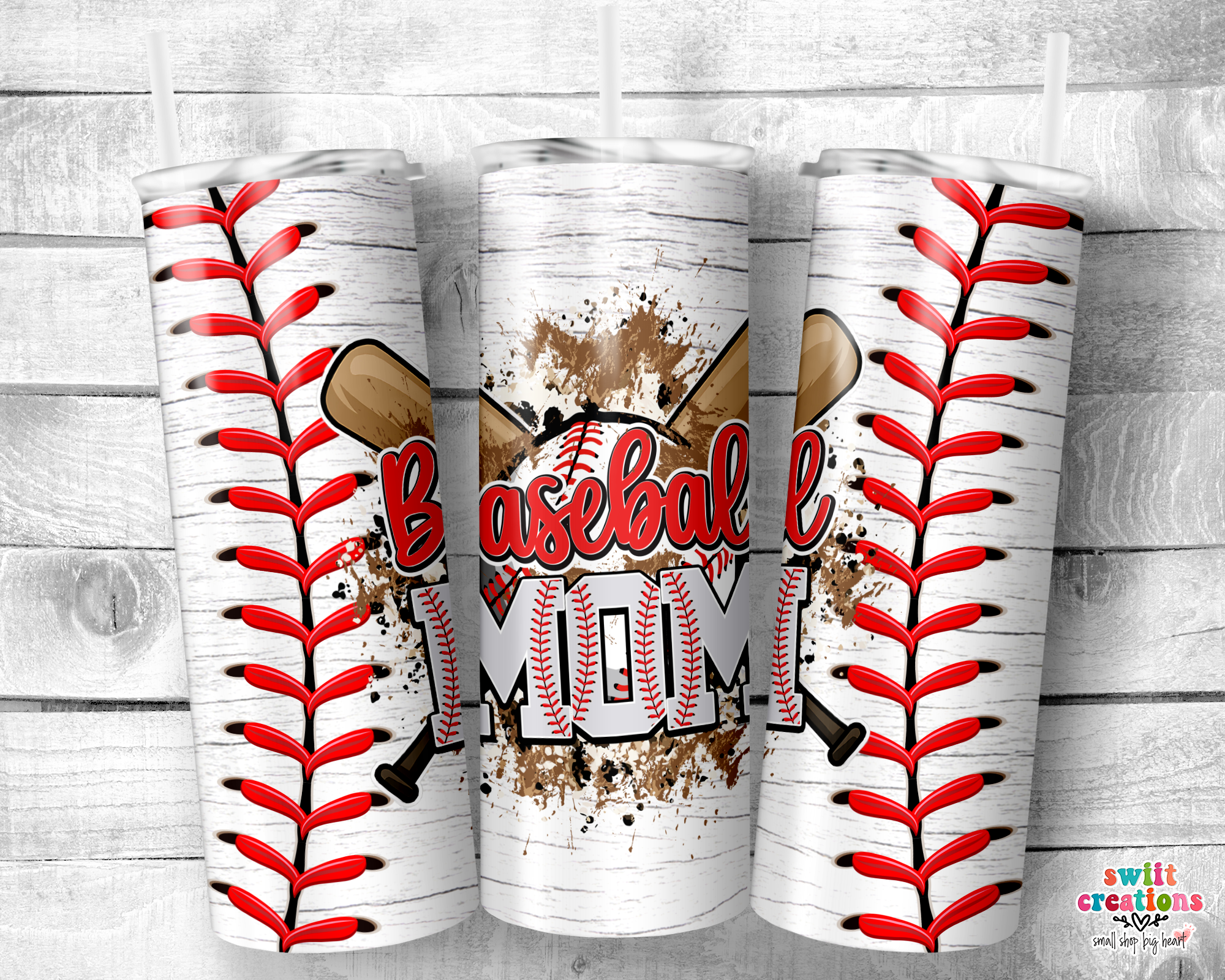 Baseball Mom Tumbler (T226)
