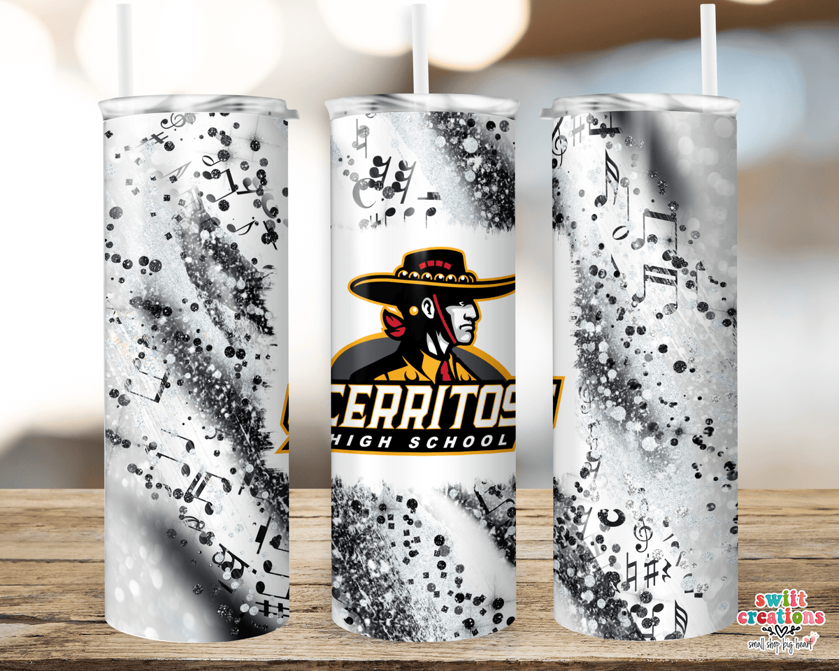 Cerritos HS School Music Tumbler (T239) - Swiit Creations