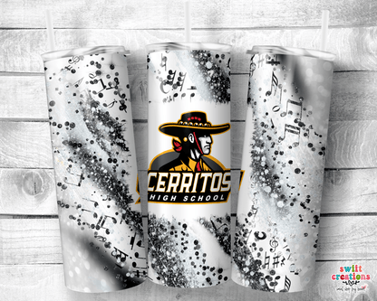 Cerritos HS School Music Tumbler (T239) - Swiit Creations