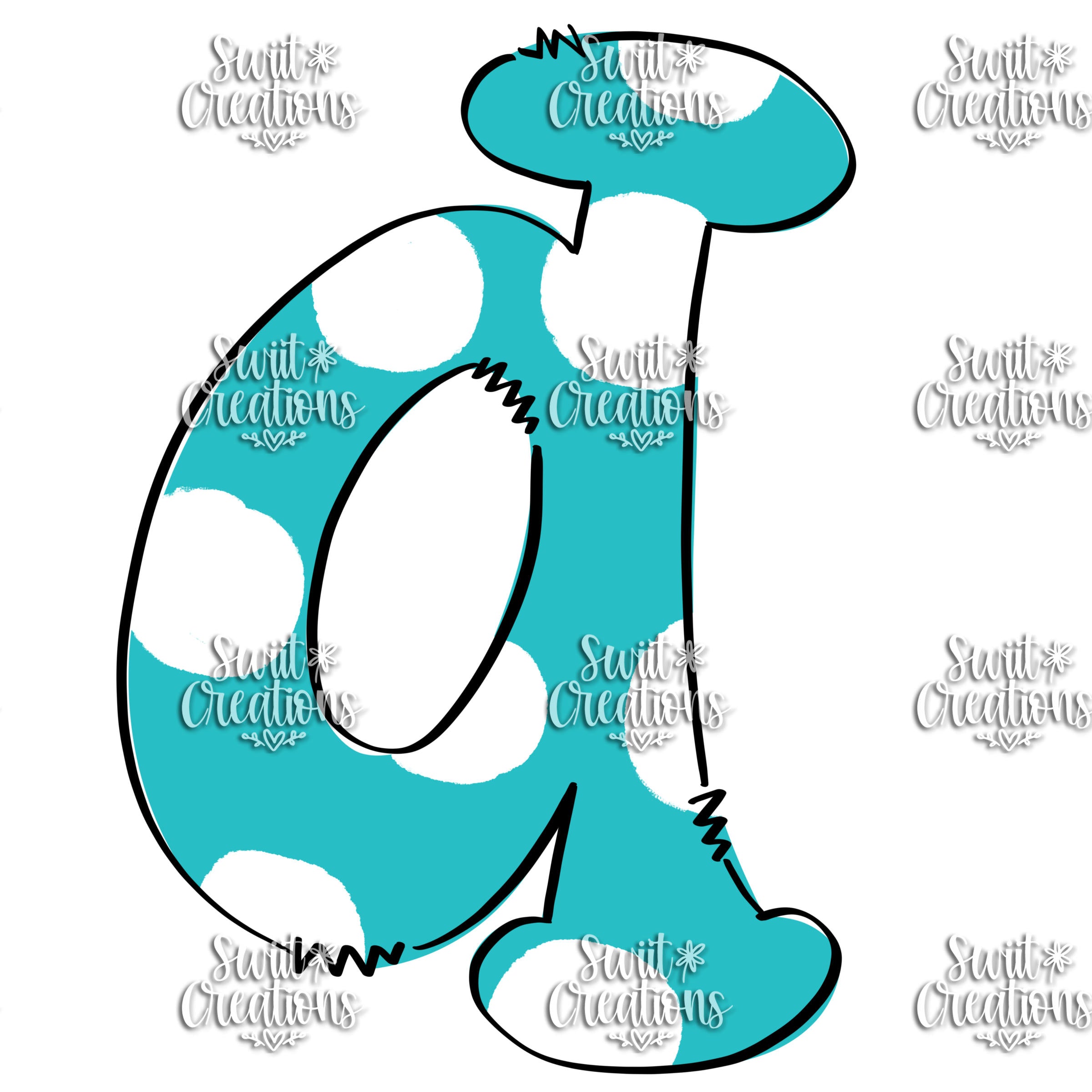 Funky Doodle Font Personalized Tumbler (T083)