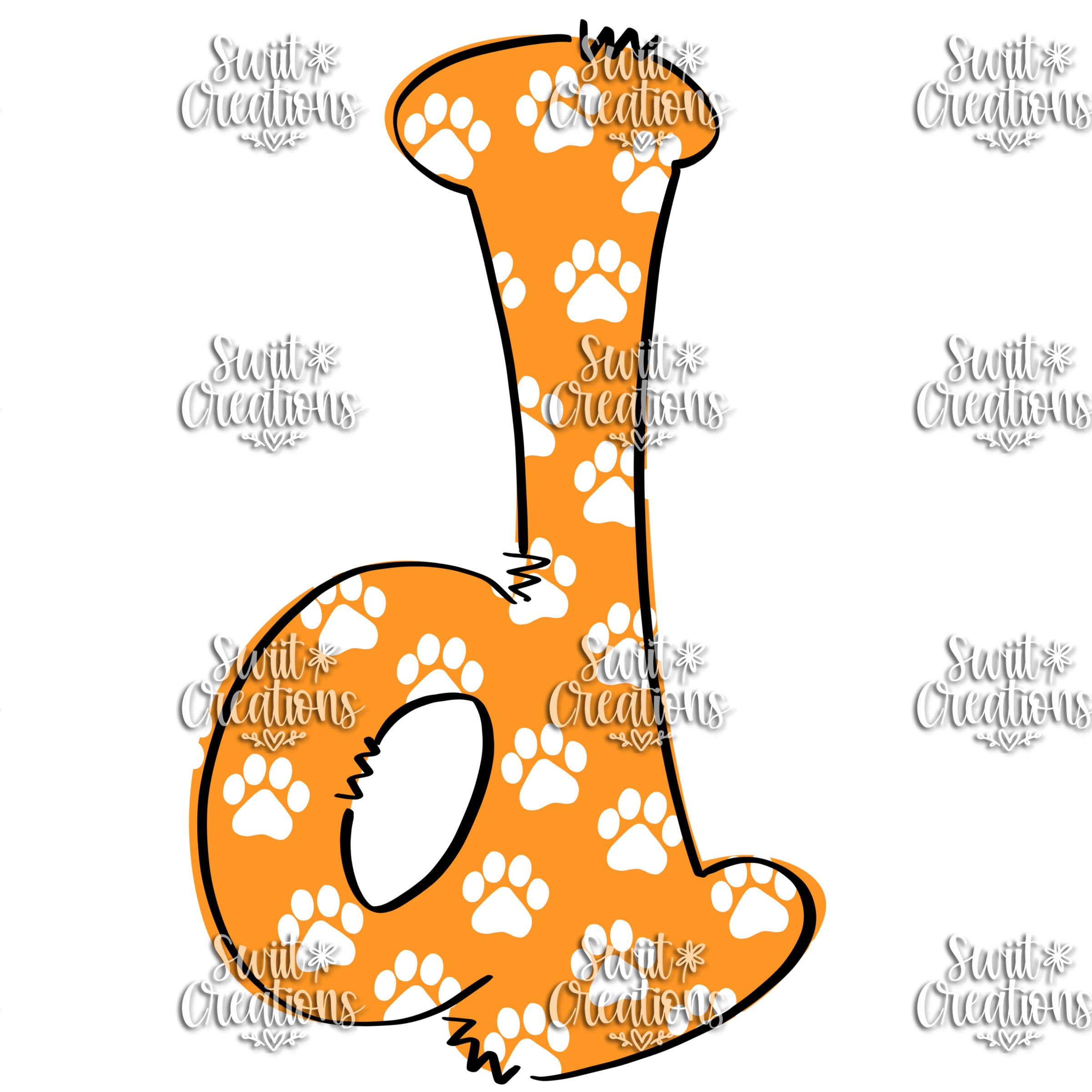 Funky Doodle Font Personalized Tumbler (T083)