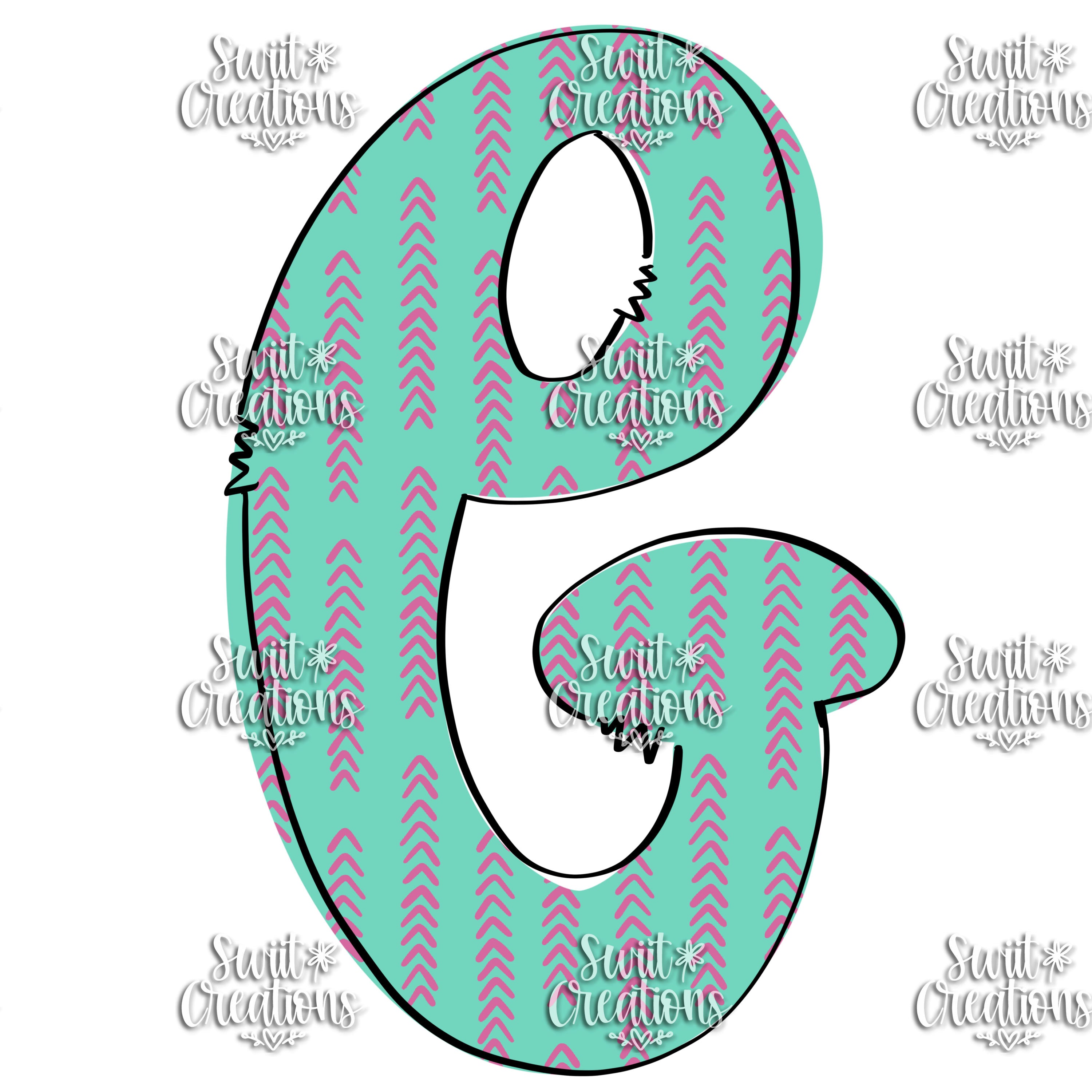 Funky Doodle Font Personalized Tumbler (T083)