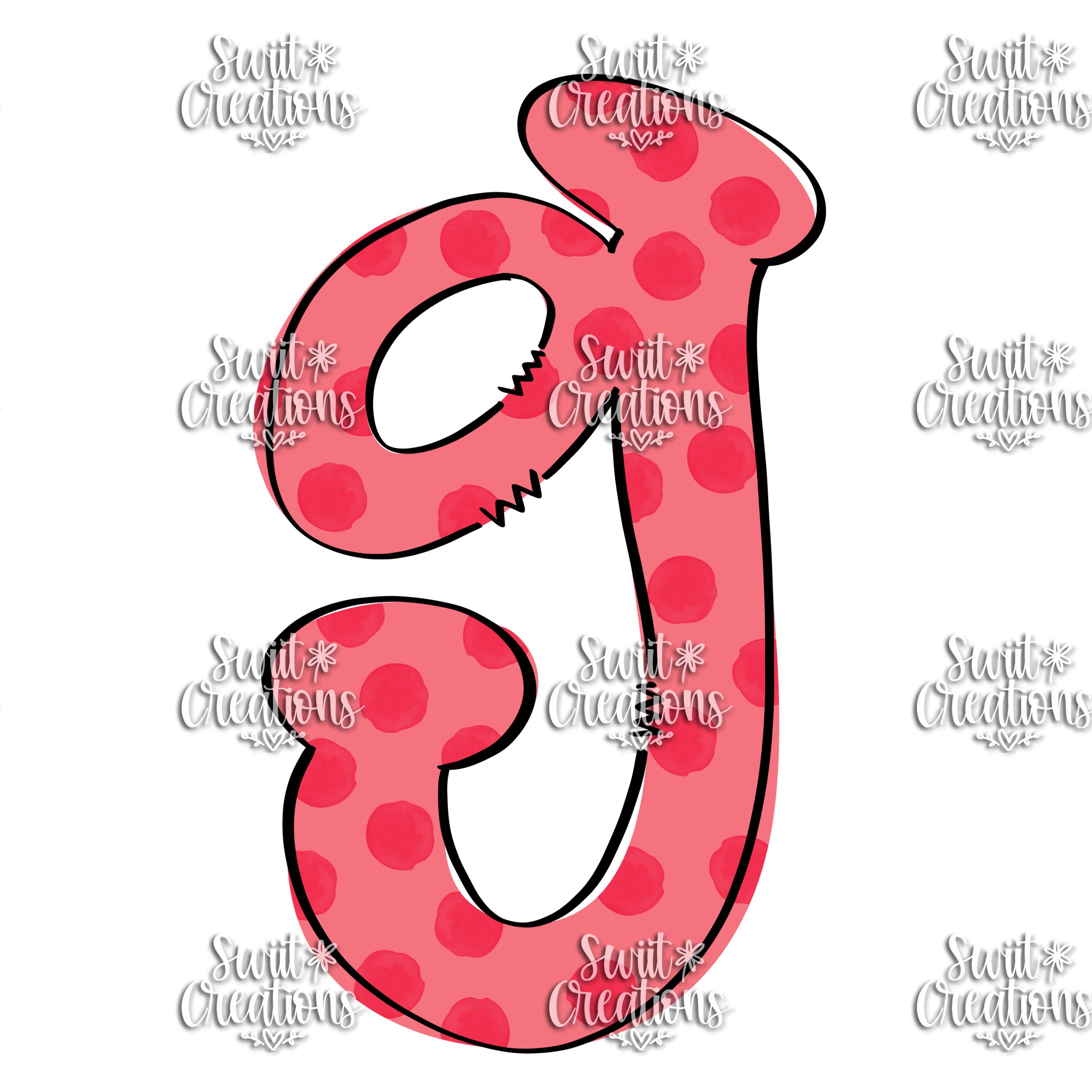 Funky Doodle Font Personalized Tumbler (T083)