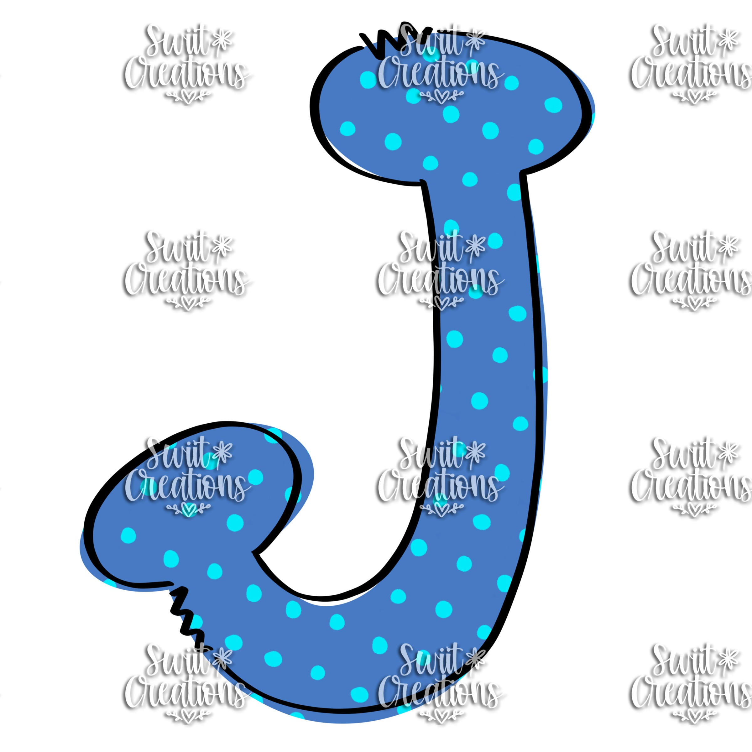 Funky Doodle Font Personalized Tumbler (T083)