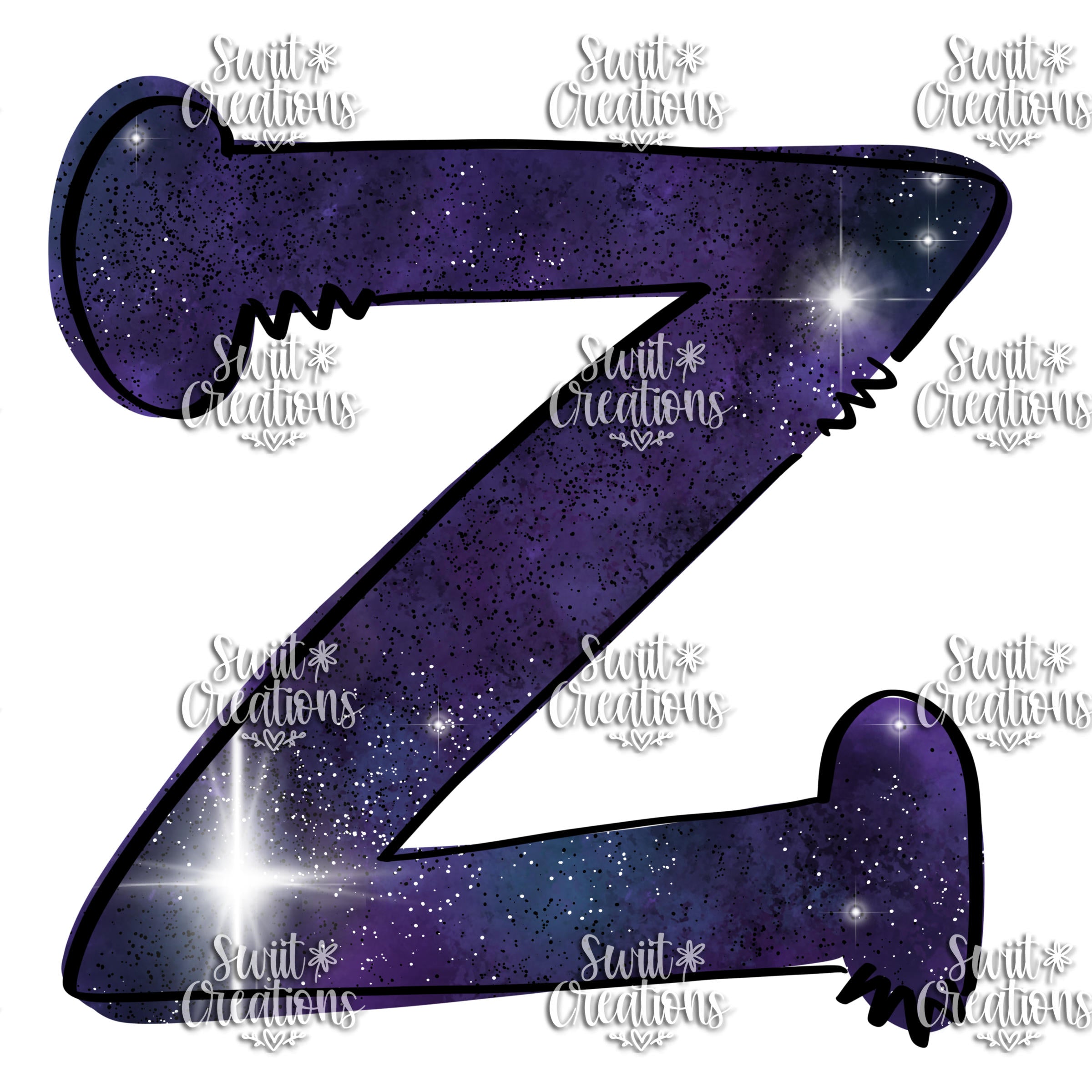 Funky Doodle Font Personalized Tumbler (T083)