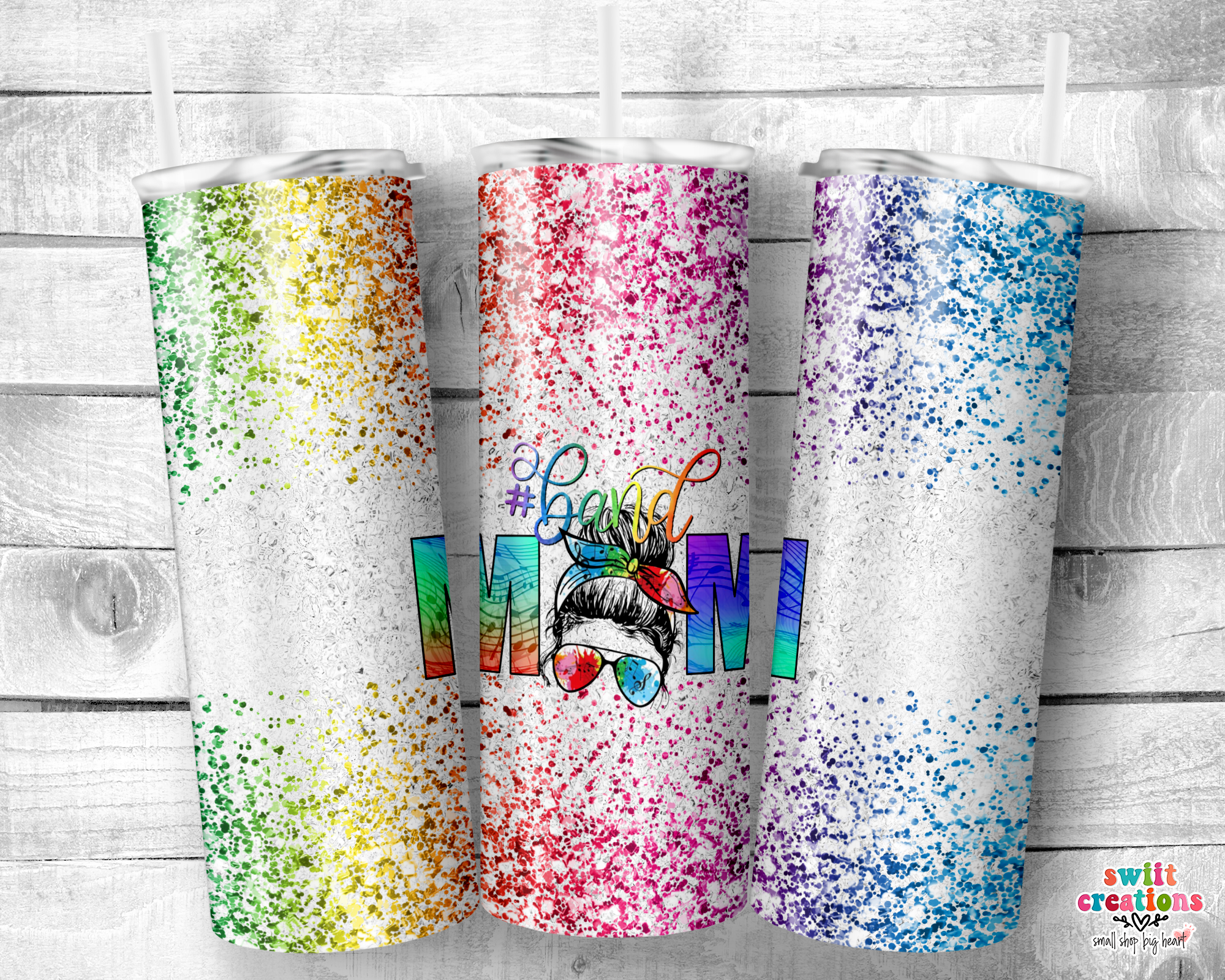 Band Mom Colorful Tumbler (T274)