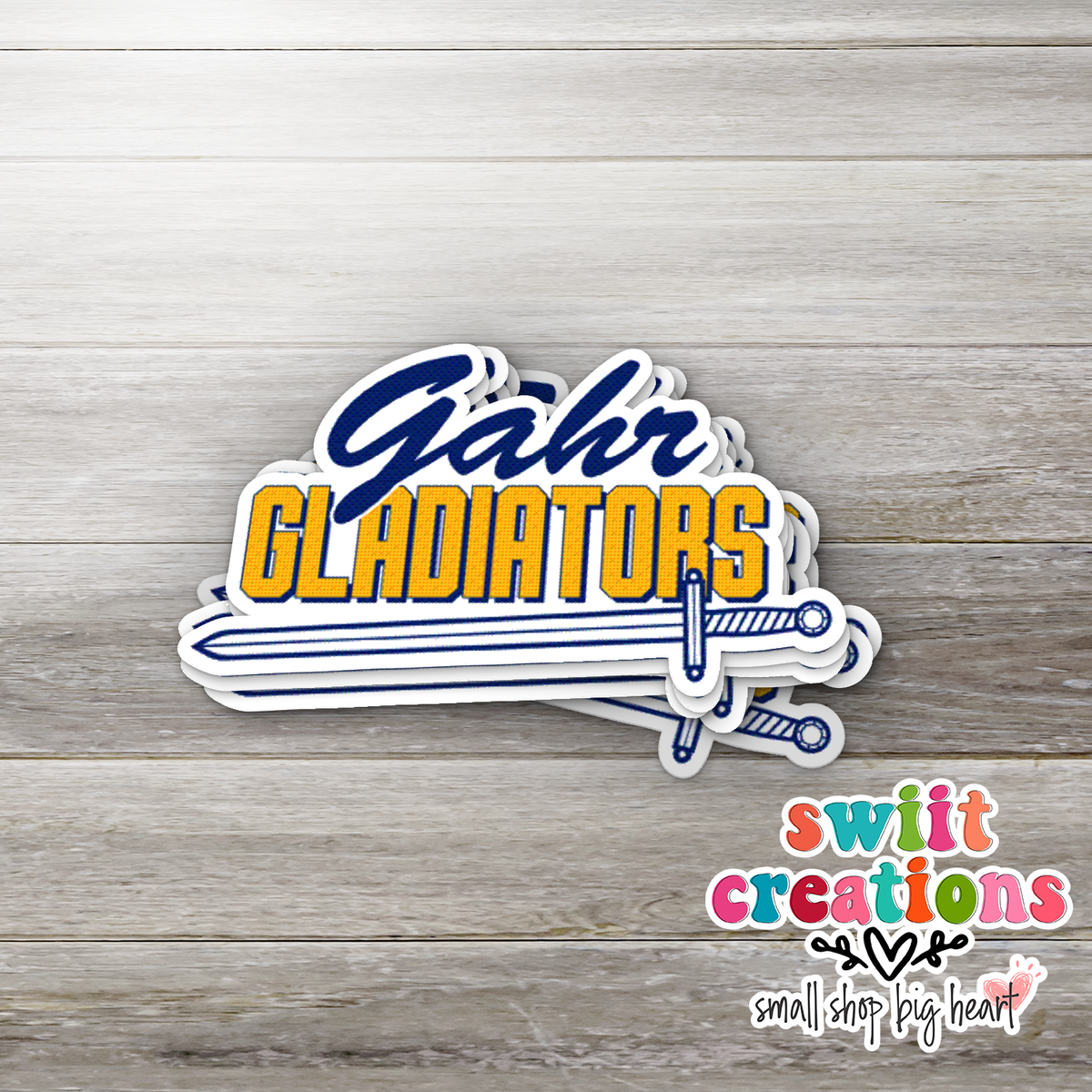 Gahr Gladiators Sticker SS193G