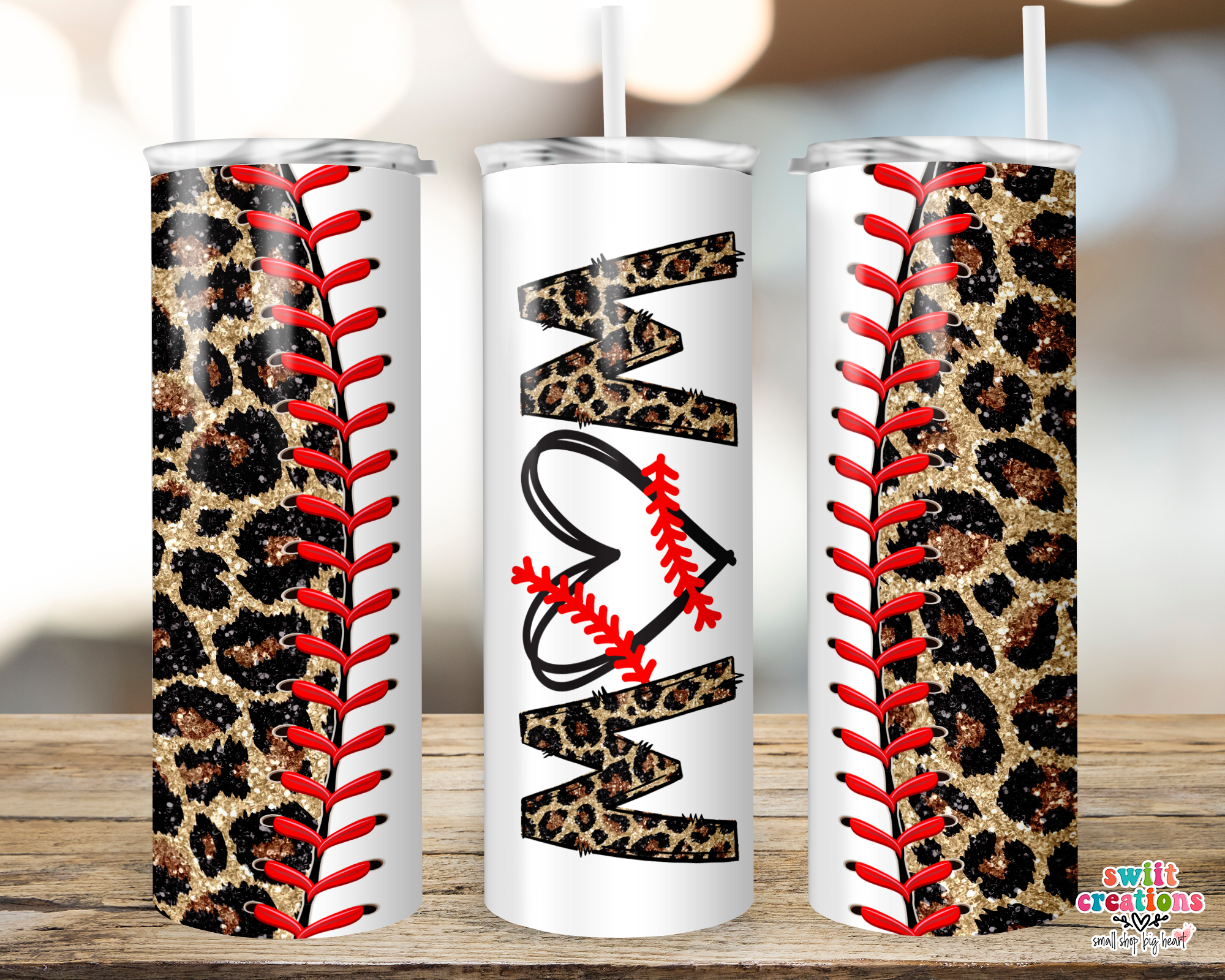 Baseball Mom Tumbler (T224)