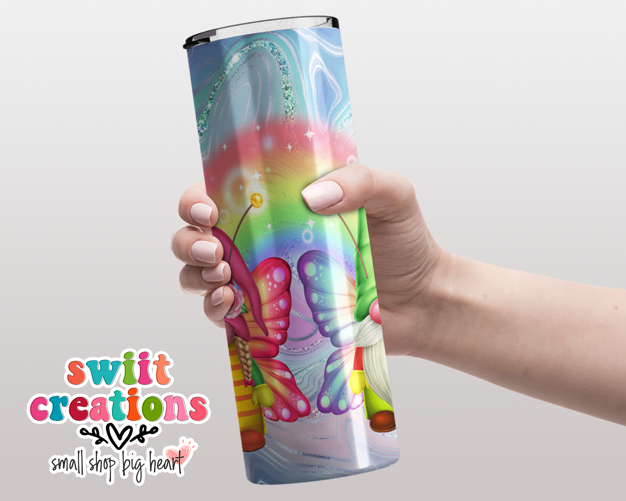 Fairy Gnome Tumbler (T160)