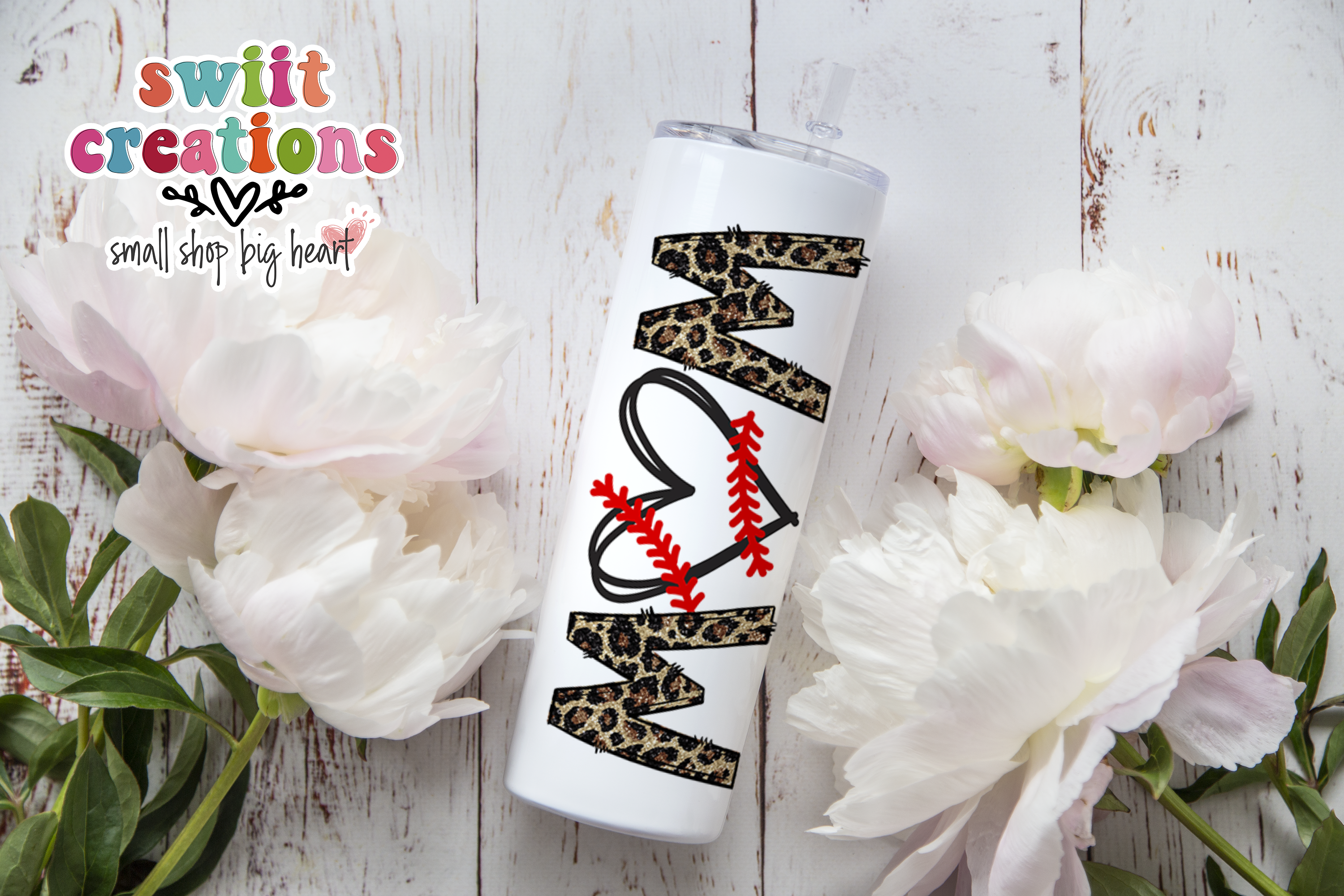 Baseball Mom Tumbler (T224)