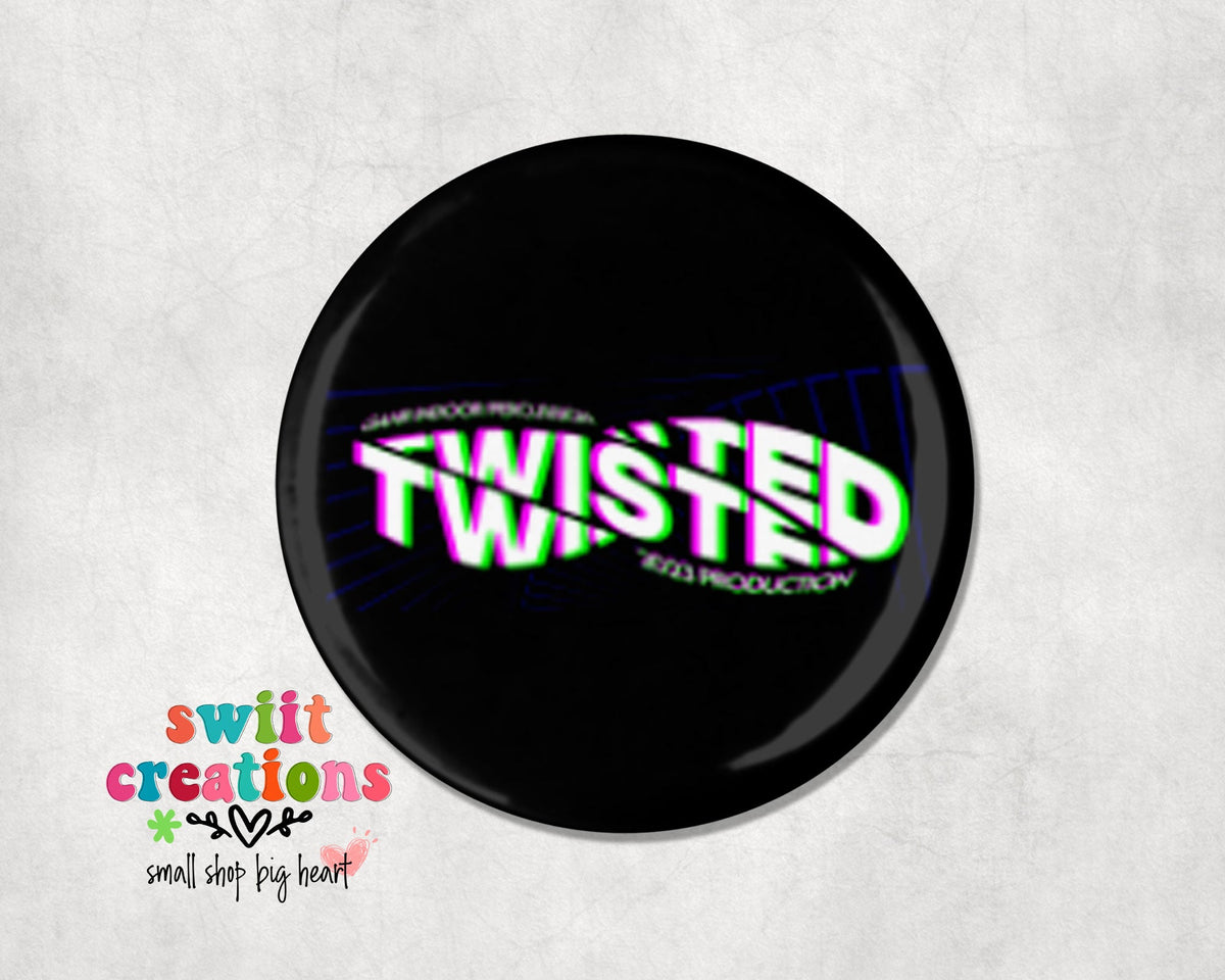 Gahr Show Pin Buttons 2.25" - Swiit Creations