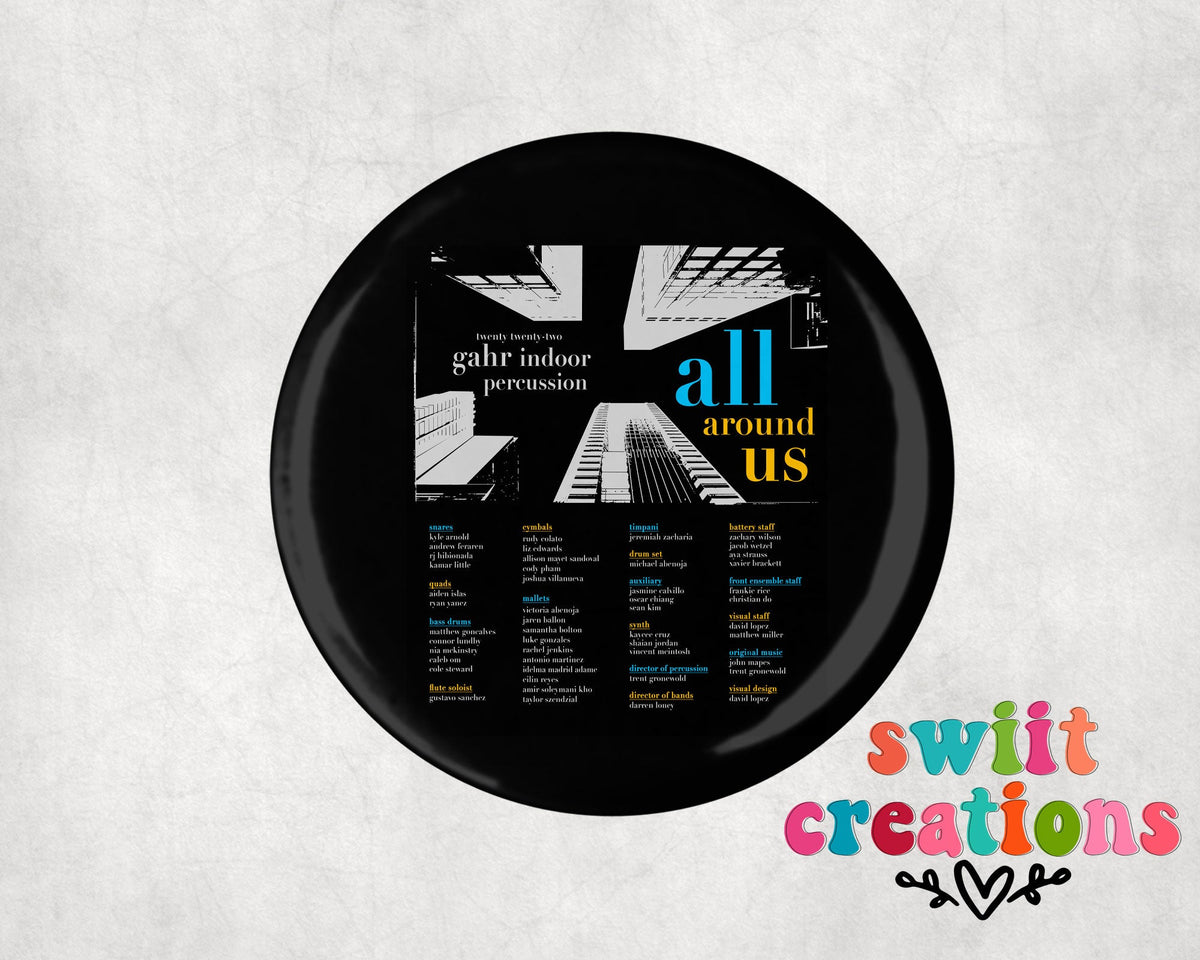 Gahr Show Pin Buttons 2.25" - Swiit Creations