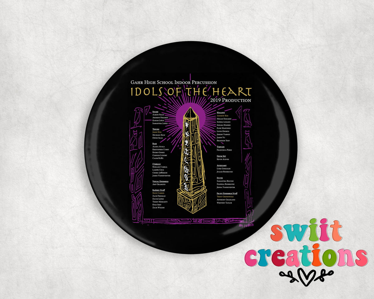 Gahr Show Pin Buttons 2.25" - Swiit Creations