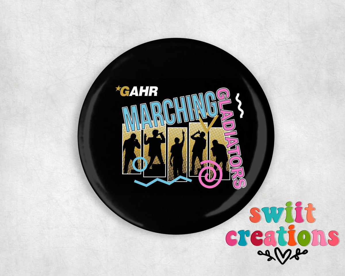 Gahr Show Pin Buttons 2.25" - Swiit Creations