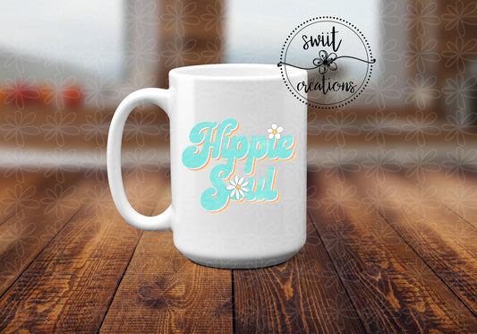 Hippie Soul Ceramic Coffee Mug - Swiit Creations